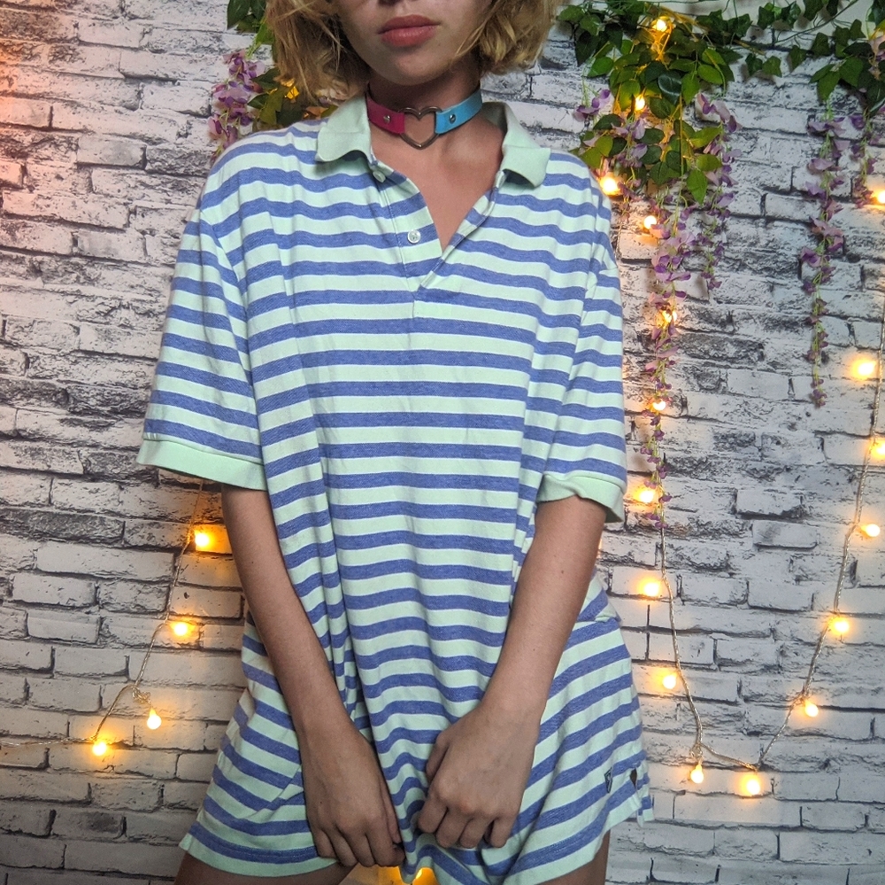 Oversized Striped Tee